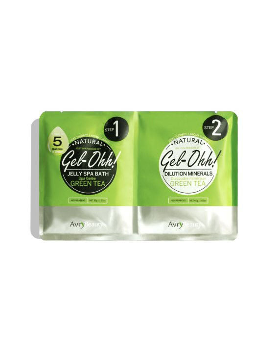 Gel Ohh Jelly Spa Pedi Bath Green Tea Hos Frisøren Baronen