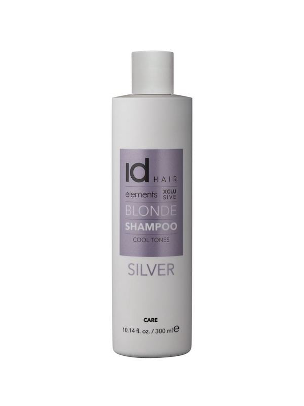 Id Hair Elements Xclusive Blonde Shampoo Silver 300ml Hos Frisøren Baronen