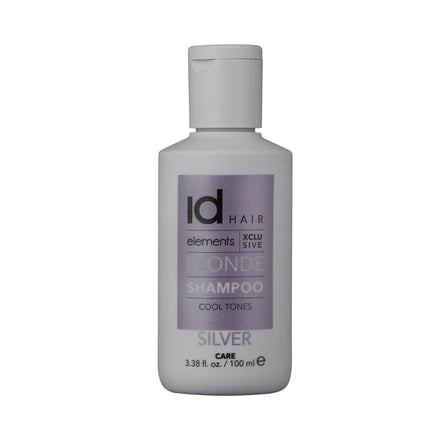 Id Hair Elements Xclusive Blonde Shampoo Silver 100ml Hos Frisøren Baronen