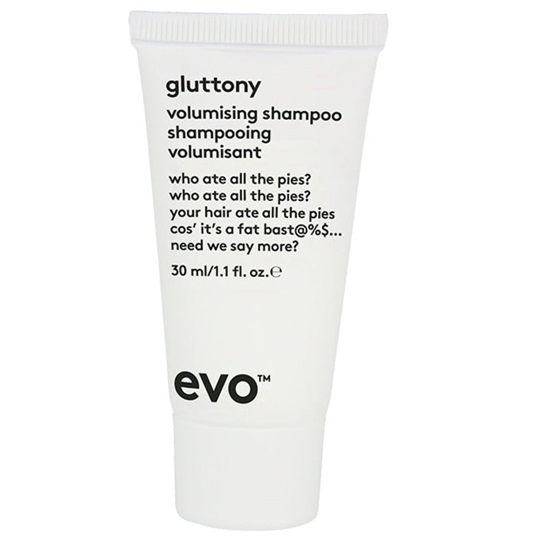 Evo Gluttony Volumising Shampoo 30ml Hos Frisøren Baronen