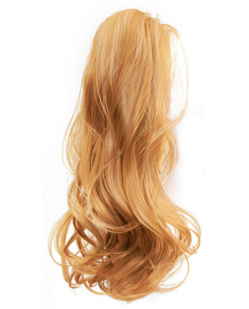 Ponytail Extensions i Ekstra Lysebrun - Hurtig Forvandling!