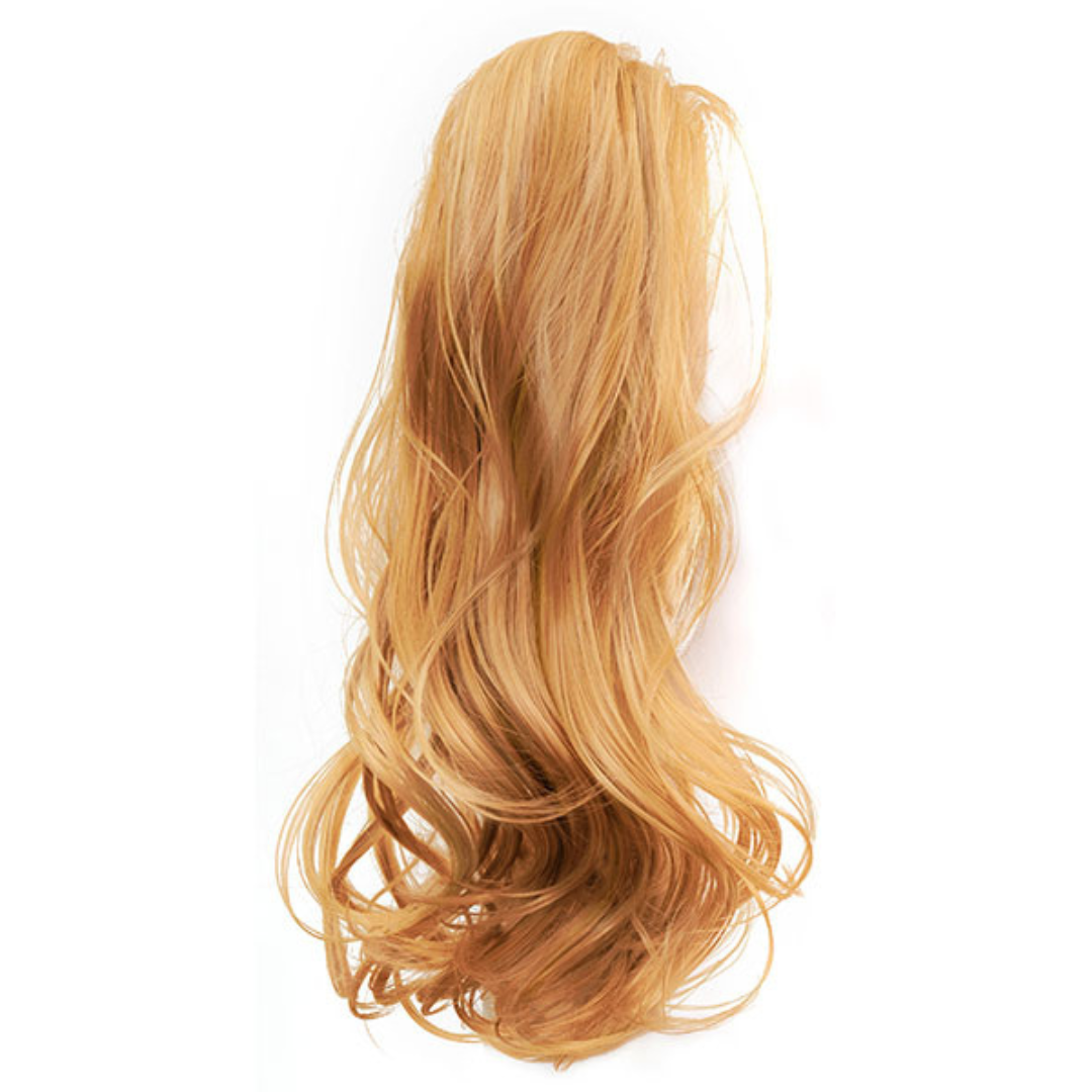 Ponytail Extensions i Ekstra Lysebrun - Hurtig Forvandling!