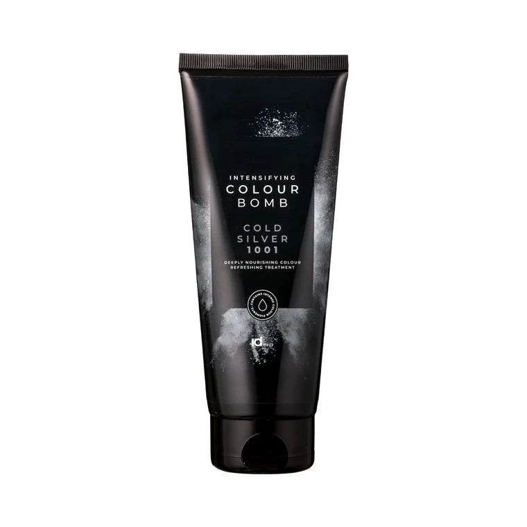Id Hair Colour Bomb Cold Silver 1001 200ml Hos Frisøren Baronen