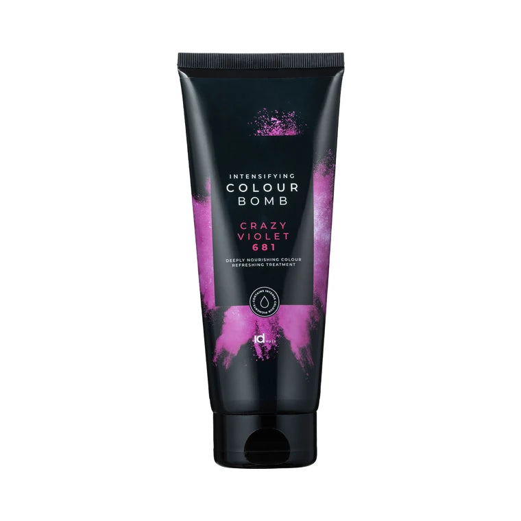 Idhair Colour Bomb Crazy Violet 681 200ml Hos Frisøren Baronen