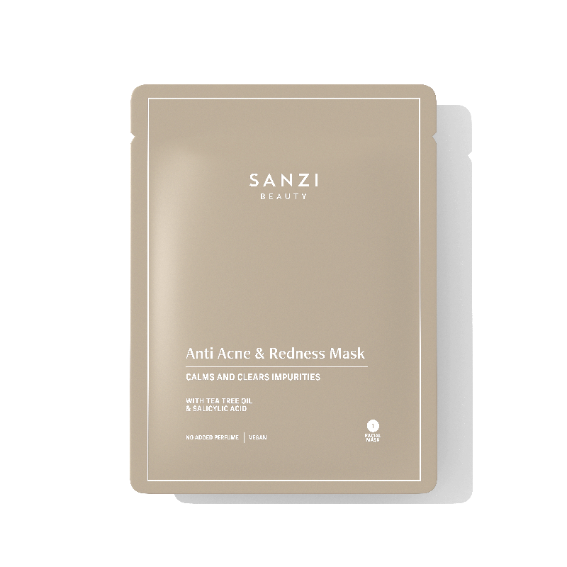 Sanzi Beauty Anti Acne Redness Mask Hos Frisøren Baronen