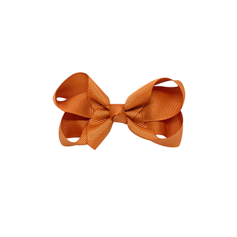 By Stær Sløjfe Warm Orange 8 Cm Hos Frisøren Baronen