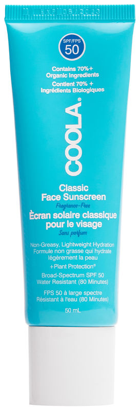 Coola Classic Face Lotion Fragrance Free Spf 50 Solcreme Hos Frisøren Baronen