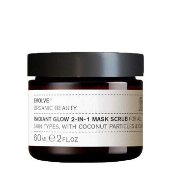 Evolve Radiant Glow 2 In 1 Mask Scrub   60ml   Hos Frisøren   Baronen