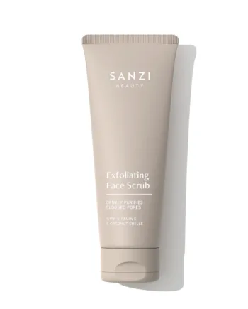 Sanzi Beauty Exfoliating Face Scrub 100ml   Hos Frisøren   Baronen