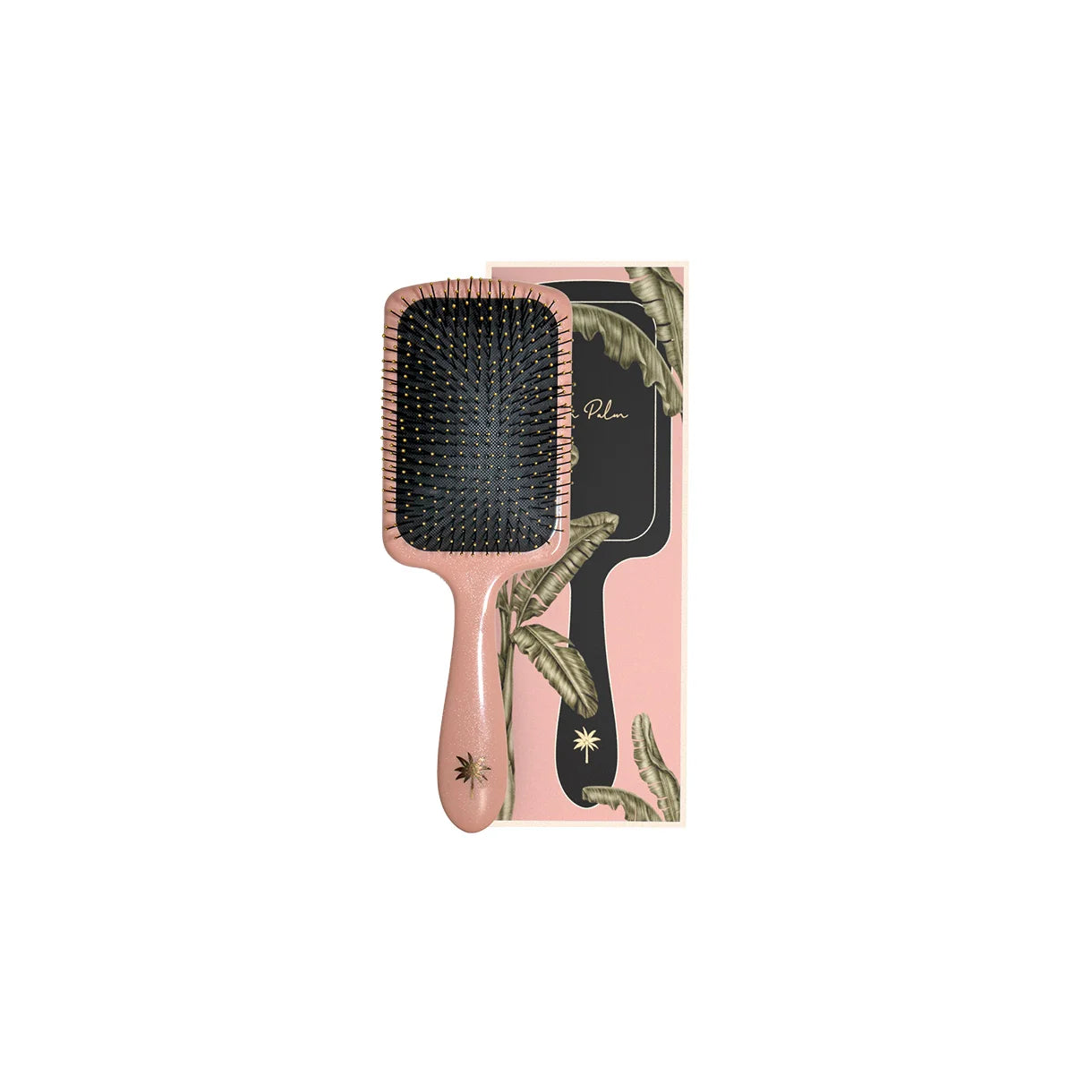 Fan Palm Bloom Wet Paddle Brush Large Hos Frisøren Baronen