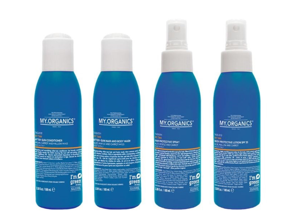 My Organics My Tan Sun Bag M 4 Produkter Hos Frisøren Baronen