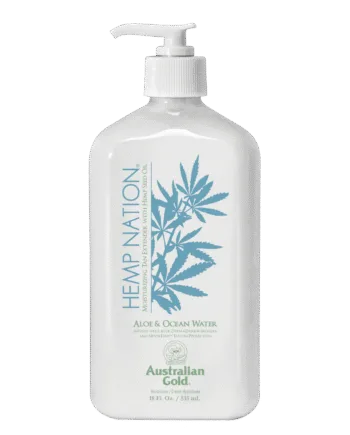 Australian Gold Hemp Nation Aloe   Ocean Water Lotion Bodylotion 535ml   Hos Frisøren   Baronen