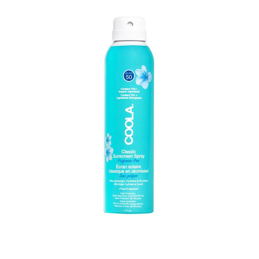 Coola Classic Body Spray Fragrance Free Spf 50 177 Ml Hos Frisøren Baronen