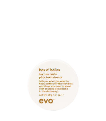 Evo Box O Bollox Texture Paste 90g   Hos Frisøren   Baronen