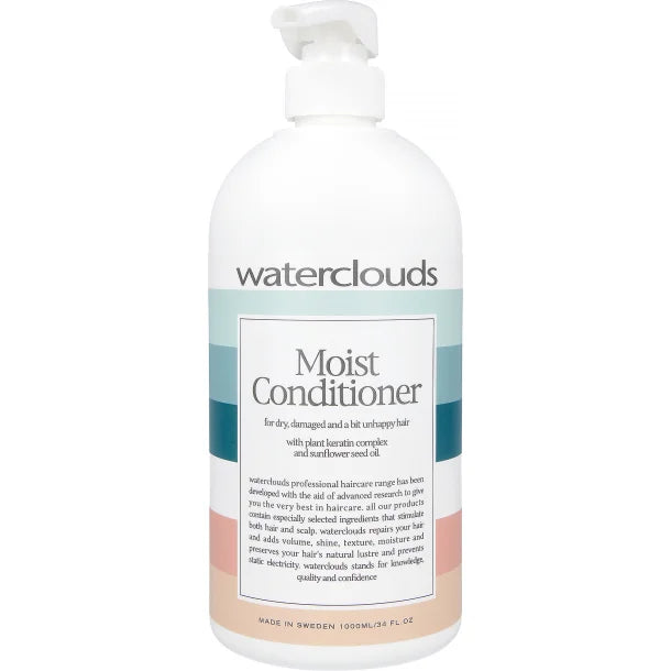 Waterclouds Moist Conditioner 1000ml Balsam Hos Frisøren Baronen