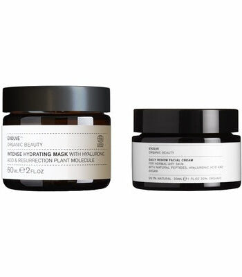 Evolve Intense Hydrating Mask  60 Ml   Daily Renew Facial Cream  30 Ml   Hos Frisøren   Baronen