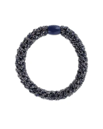 By Stær   Hårelastik   Navy Sølv Glitter   Hos Frisøren   Baronen