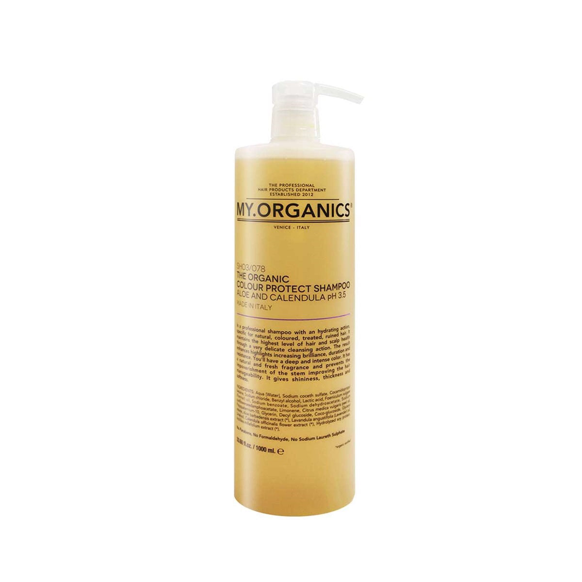 My Organics Colour Protect Shampoo 1000ml Hos Frisøren Baronen