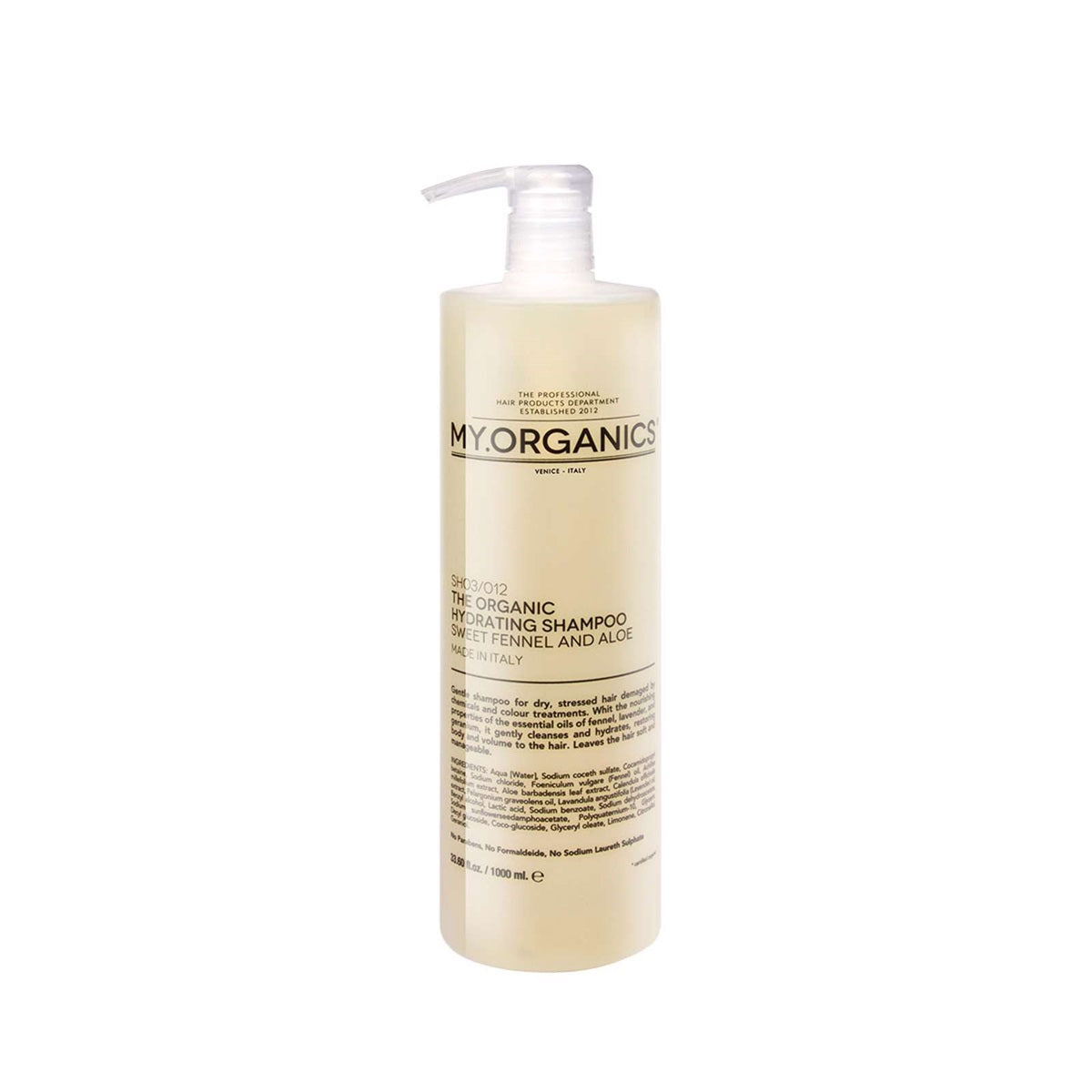 My Organics My Hydrating Shampoo 1000ml Hos Frisøren Baronen