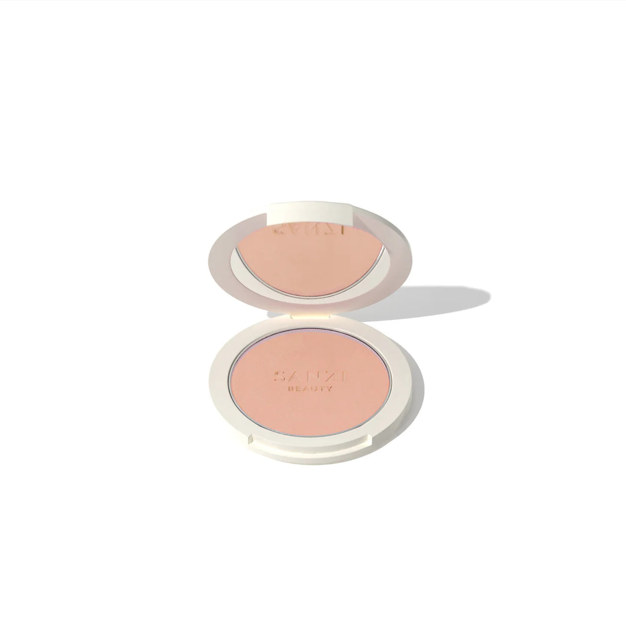 Sanzi Beauty Powdwr Blush Sandy Peach Hos Frisøren Baronen