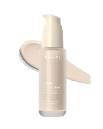 Sanzi Beauty Serum Foundation   01 Light Neutral Cool   Hos Frisøren   Baronen