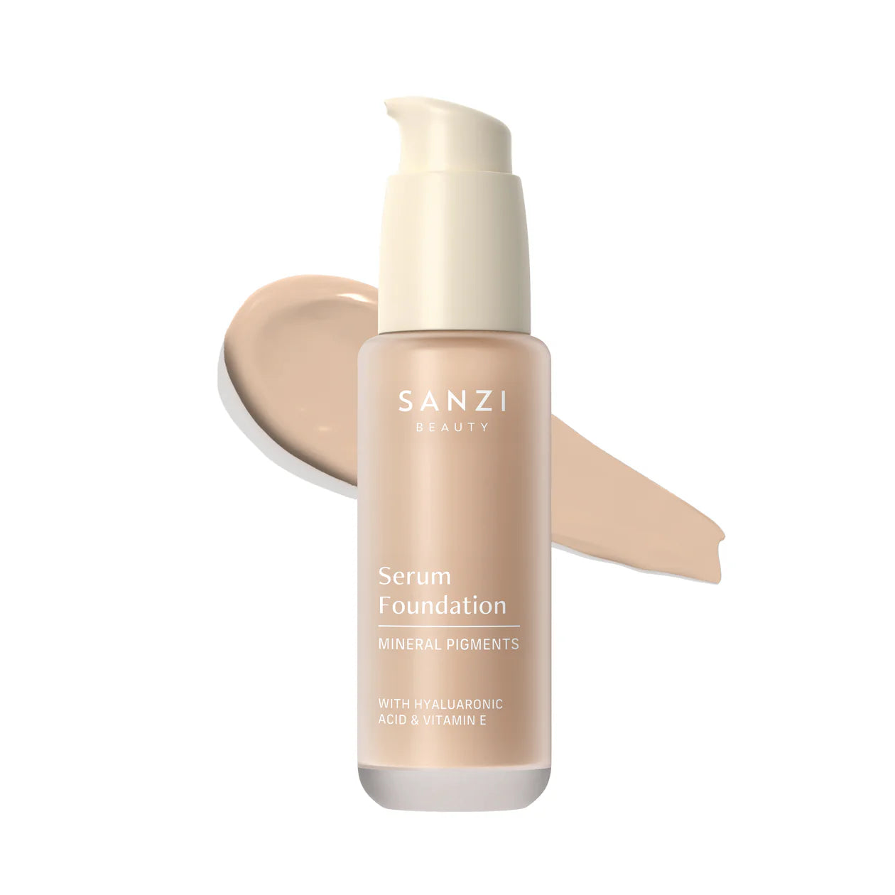 Sanzi Beauty Serum Foundation 05 Medium Neutral Golden Hos Frisøren Baronen