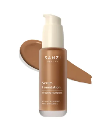 Sanzi Beauty Serum Foundation   10 Deep Neutral Golden   Hos Frisøren   Baronen