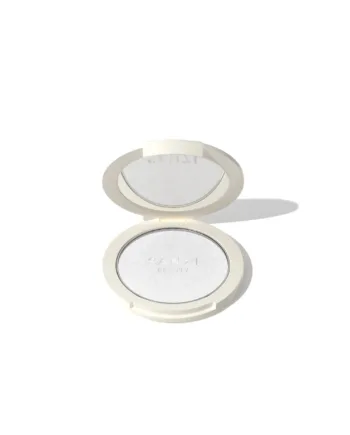 Sanzi Beauty Powder Highlighter   Pearly Silver   Hos Frisøren   Baronen