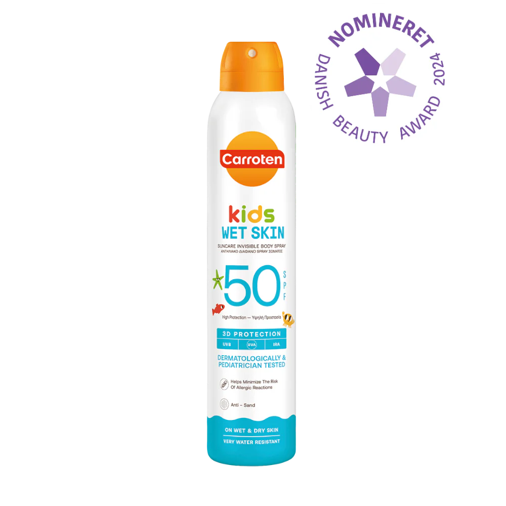 Carroten Dry Mist Kids Wet Dry Spf 50 200ml Hos Frisøren Baronen
