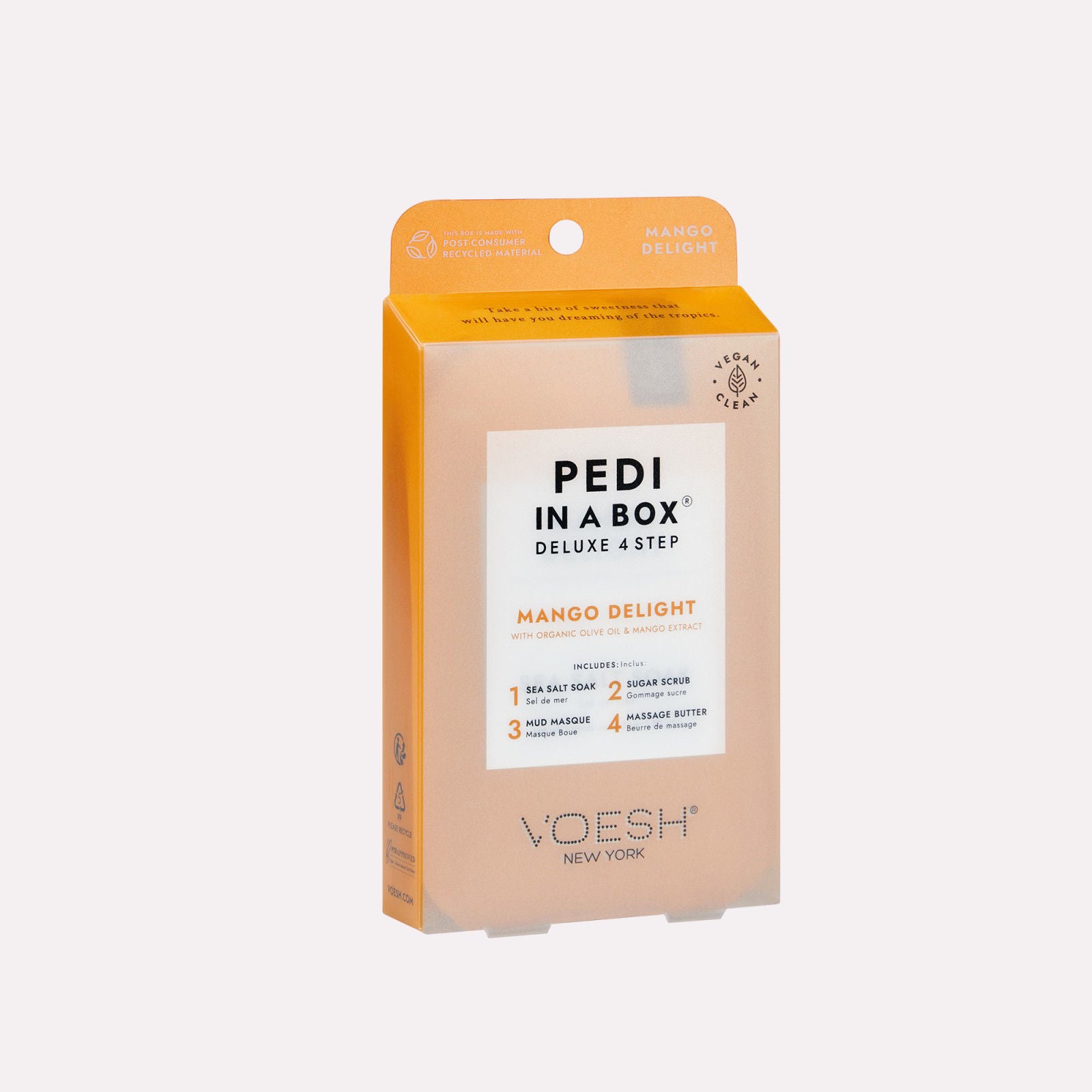 Voesh Pedi In A Box Deluxe Mango Delight Hos Frisøren Baronen