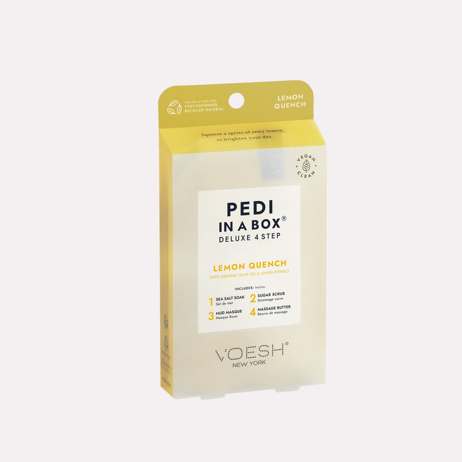 Voesh Pedi In A Box Deluxe Lemon Quench Hos Frisøren Baronen