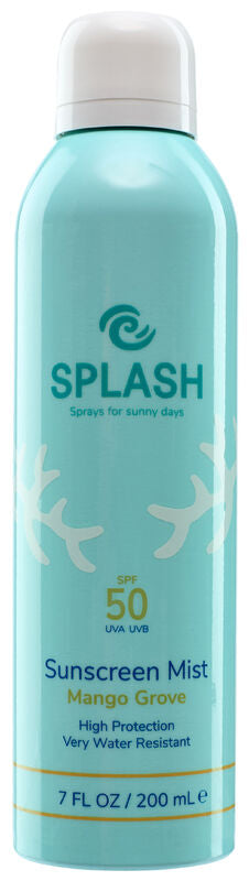 Splash Mango Grove Sunscreen Mist Spf 50 Hos Frisøren Baronen