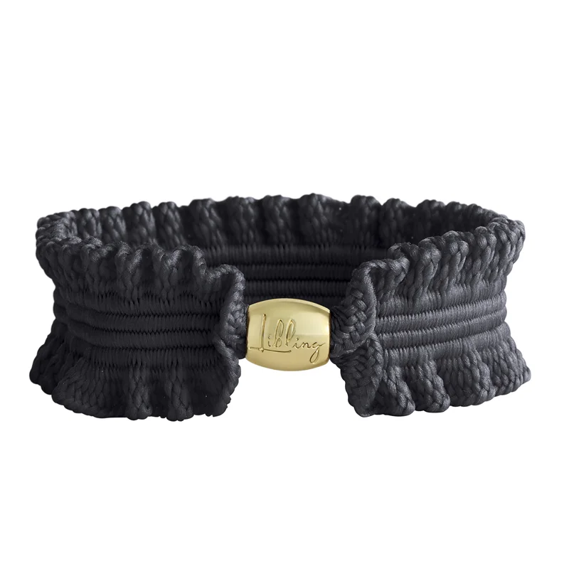 Libling Original Hårelastik Black Guld Hos Frisøren Baronen
