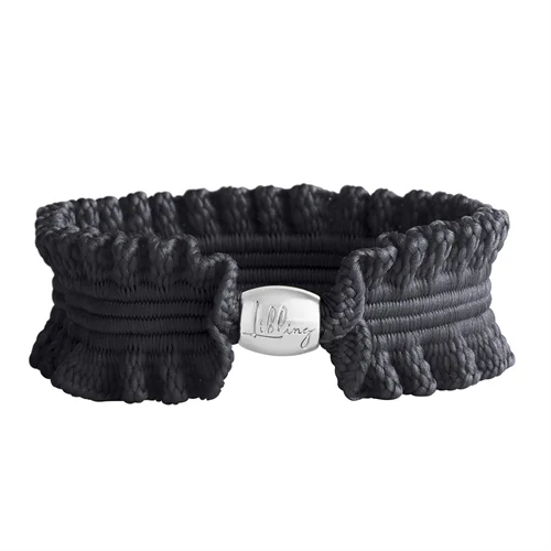 Libling Original Hårelastik Black Sølv Hos Frisøren Baronen