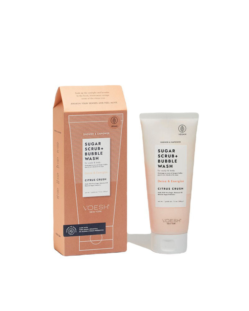 Voesh Scalp Body Sugar Scrub Citrus Crush Hos Frisøren Baronen