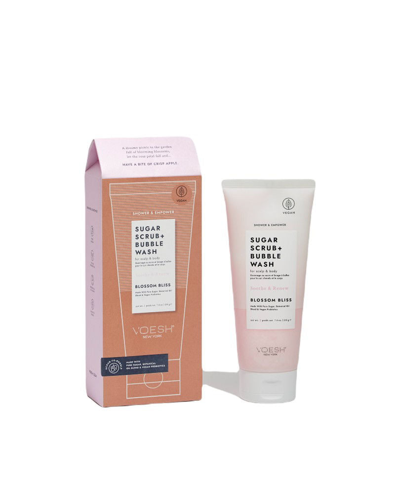 Voesh Scalp Body Sugar Scrub Blossom Bliss Hos Frisøren Baronen