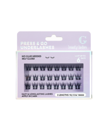G Beauty Lashes   Press   Go Underlashes   Flirty   Hos Frisøren   Baronen