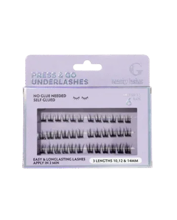 G Beauty Lashes   Press   Go Underlashes   Crush   Hos Frisøren   Baronen