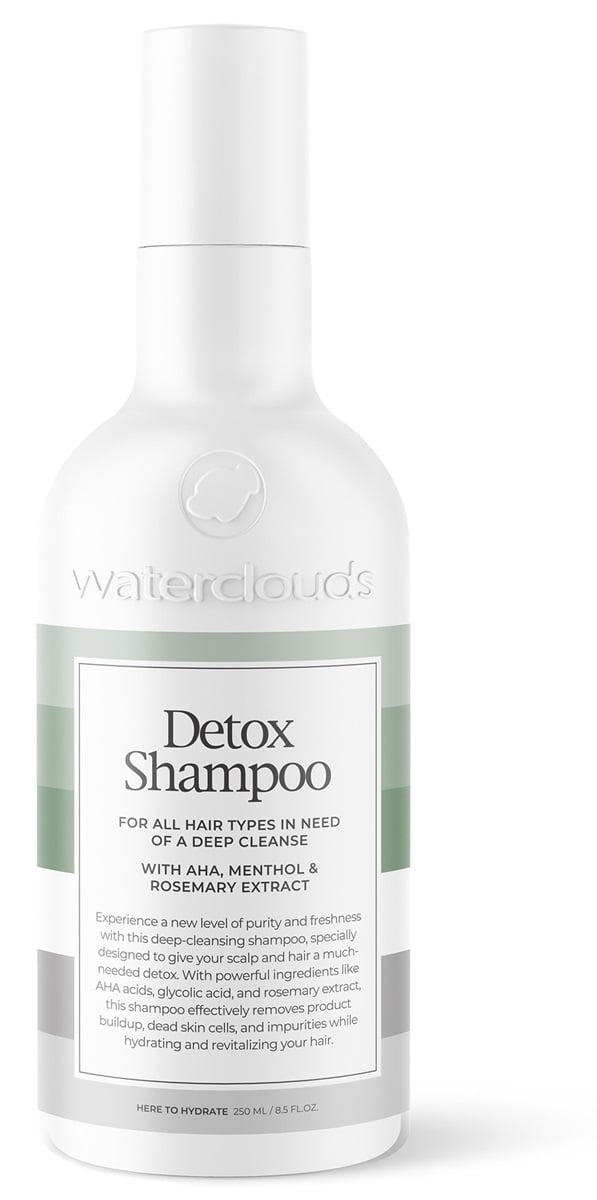 Waterclouds Detox Shampoo 250 Ml Hos Frisøren Baronen