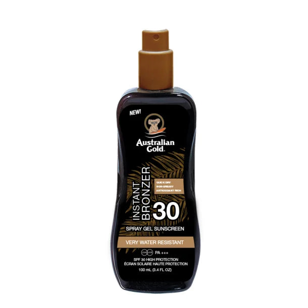 Australian Gold Solcreme Lotion M Spray Spf 30 M Bronzer 100 Ml Solcreme Hos Frisøren Baronen