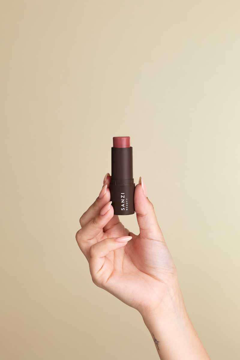 Sanzi Beauty Multi Stick Blush Soft Plum Hos Frisøren Baronen