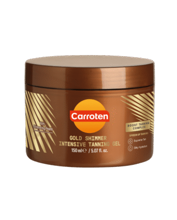 Carroten Gold Shimmer Tanning Gel   150 Ml   Hos Frisøren   Baronen