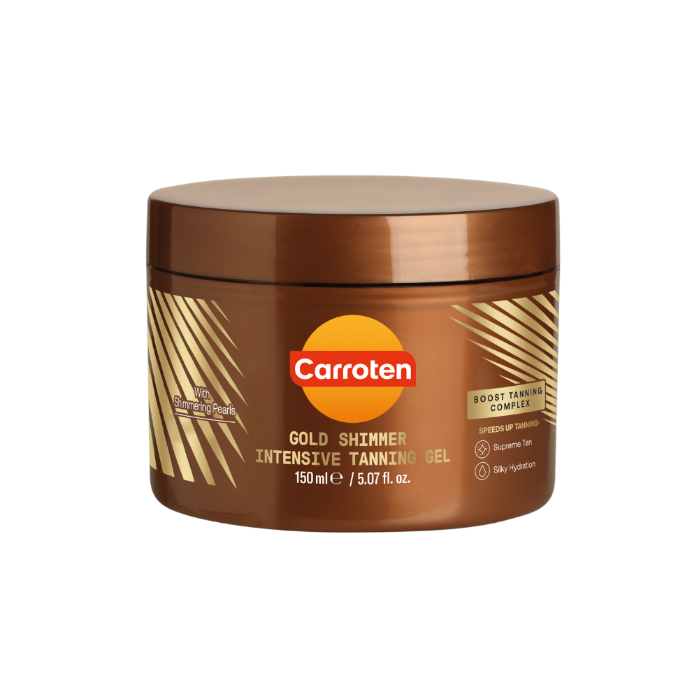 Carroten Gold Shimmer Tanning Gel 150 Ml Hos Frisøren Baronen