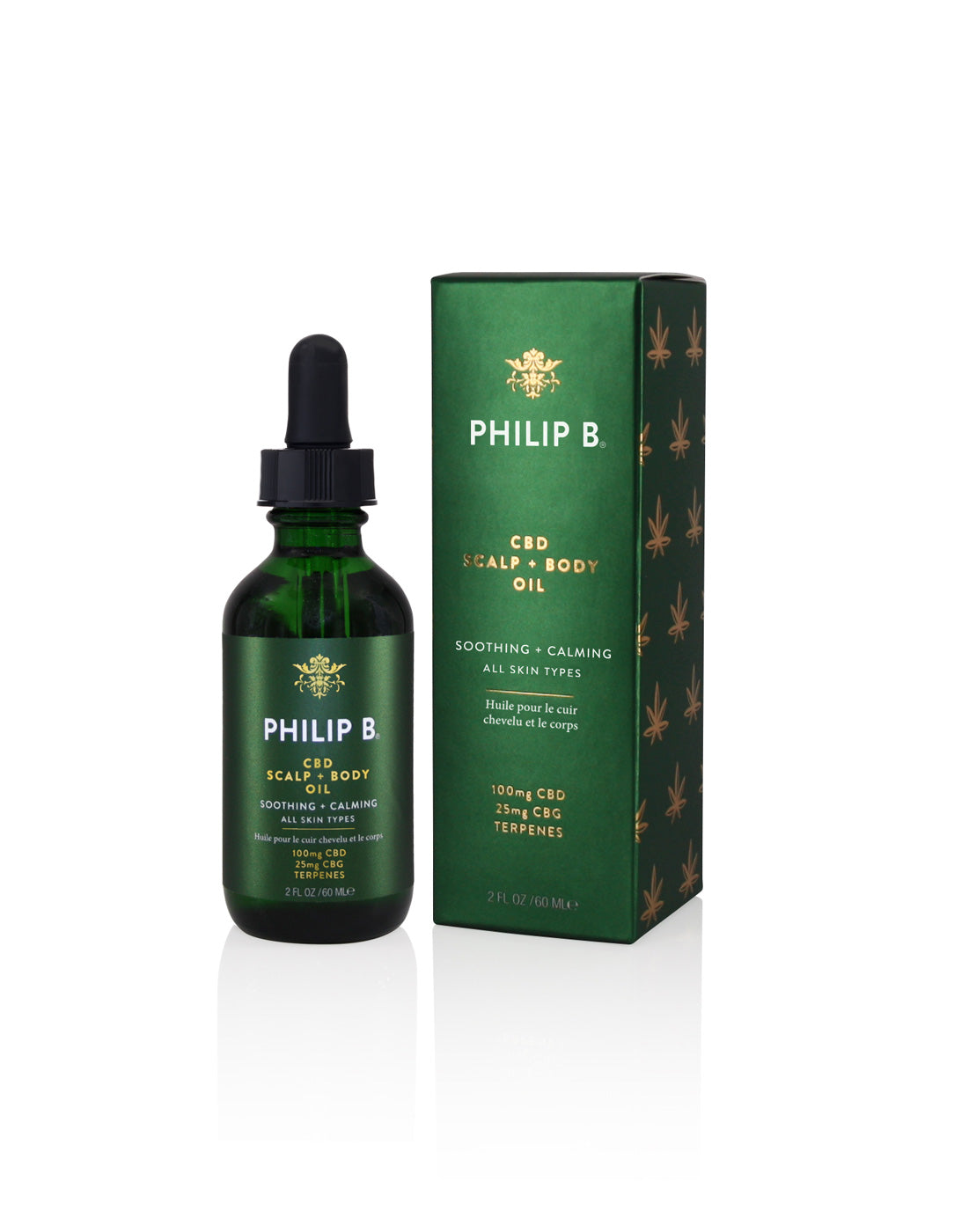 Philip B Cbd Scalp Body Oil 60ml Hos Frisøren Baronen