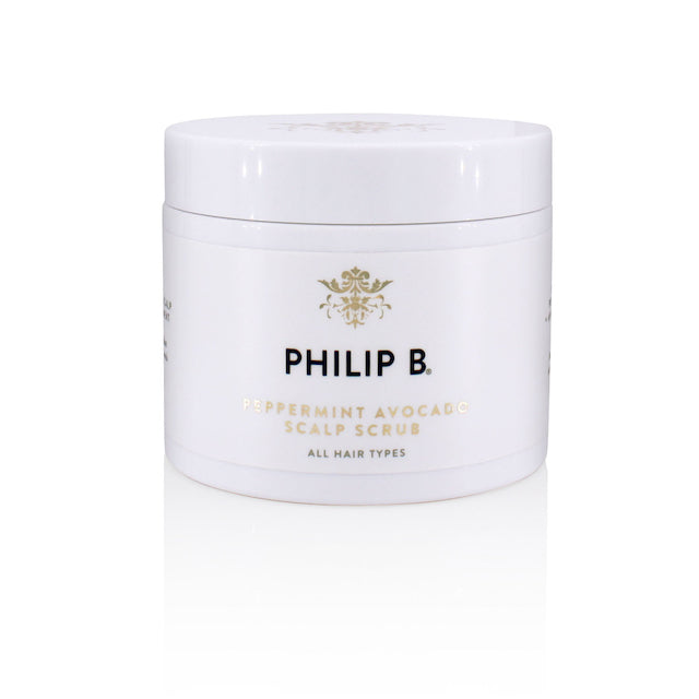Philip B Peppermint Avocado Scalp Scrub 236ml Hos Frisøren Baronen