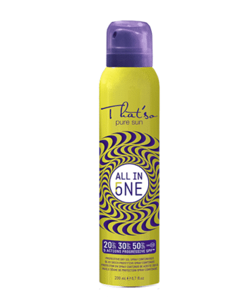 Thatso All In One Spf 20 30 50  Quot Gul Quot    175ml   Solcreme   Hos Frisøren   Baronen