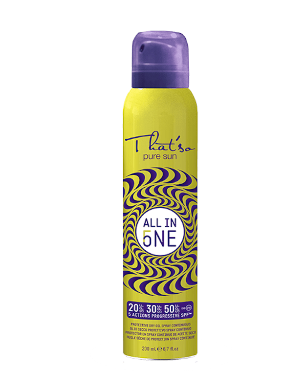 Thatso All In One Spf 20 30 50 Quot Gul Quot 175ml Solcreme Hos Frisøren Baronen