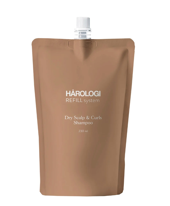 Hårologi Dry Scalp Curls Shampoo Refill 230 Ml Hos Frisøren Baronen