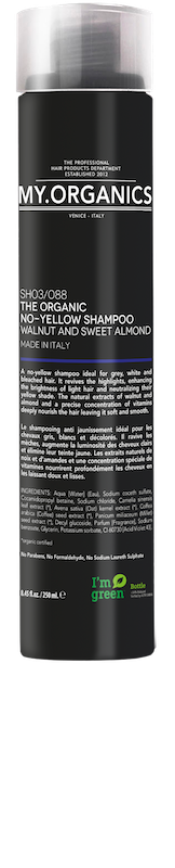 My Organics My No Yellow Shampoo 250ml Hos Frisøren Baronen