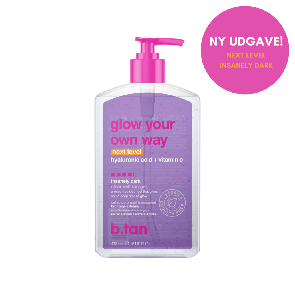 B Tan Glow Your Own Way Next Level 473ml Hos Frisøren Baronen
